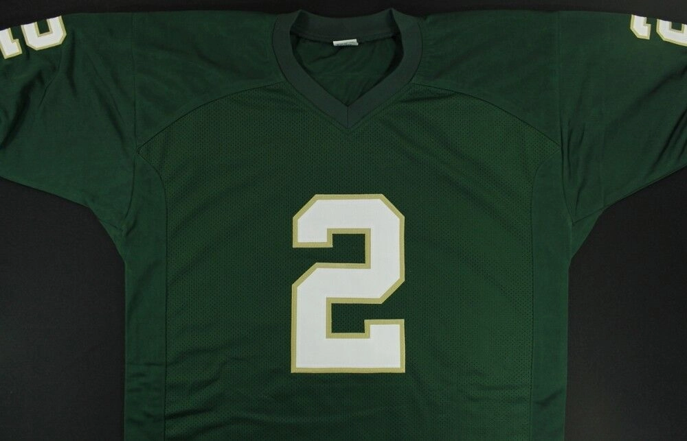 Terrance Williams Signed Baylor Bears Green Jersey (GTSM COA) Dallas Cowboys W.R