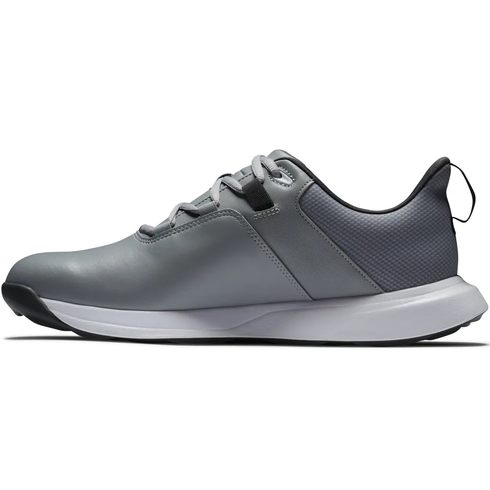 Footjoy Prolite Spikeless Waterproof Shoes - Grey/Charcoal Redefine Classic Performance Unleashed