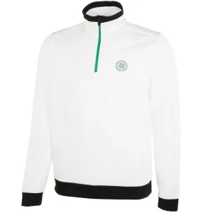 Galvin Green Dario Full Zip Mid Layer - White/Golf Green Style Meets Power Game-Changer Footwear