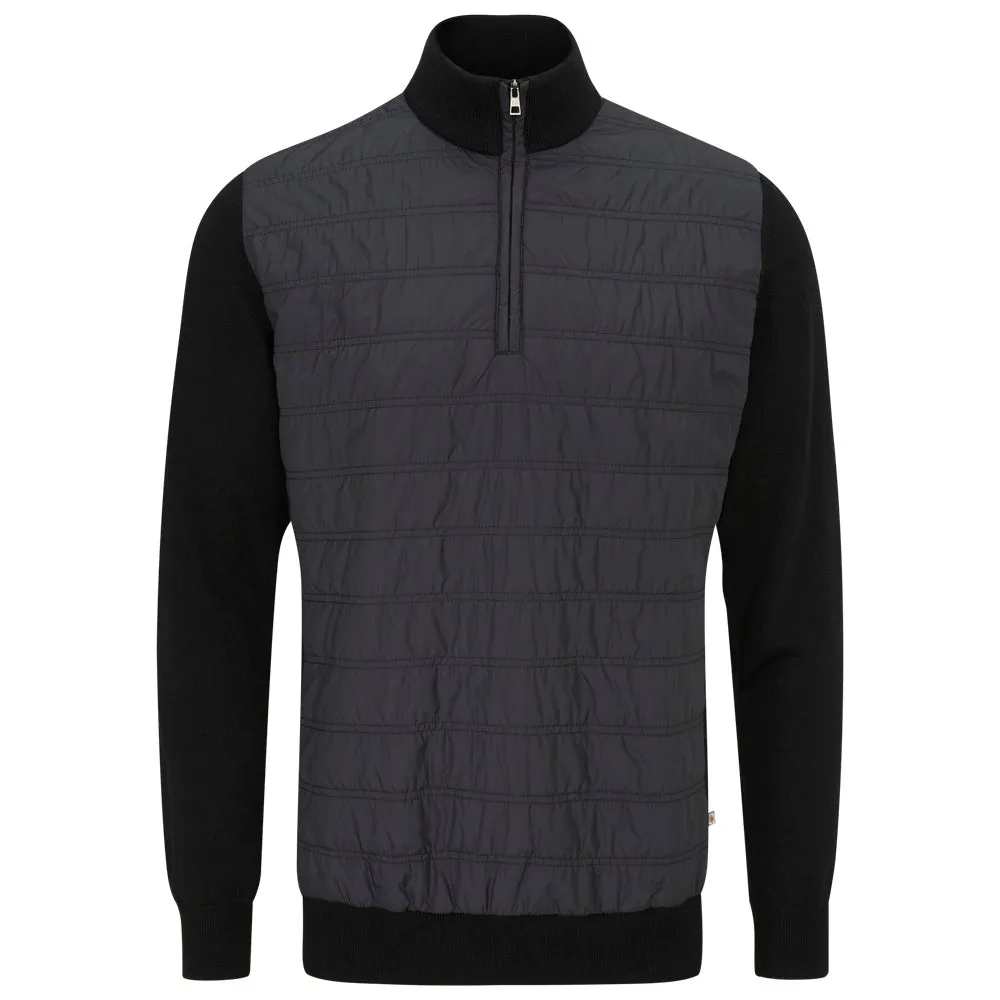 Ping Connell 1/4 Zip Pullover - Black Step into the Beat