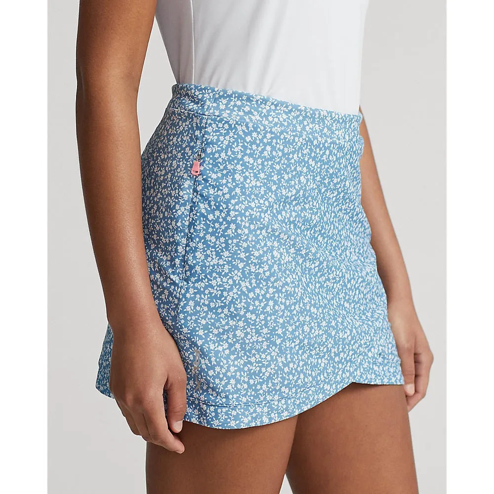 The Fast Lane Choice Performance Unleashed Rlx Ralph Lauren Women'S Wrap Skort 17" - Field Floral