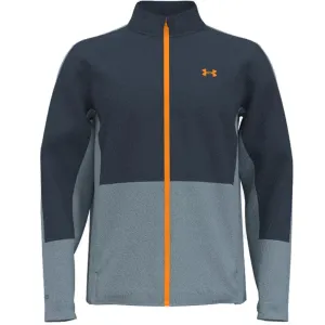 Deal Of The Century Bring the Heat Under Armour Stormproof 3.0 Waterproof Jacket - Downpour Grey/Harbour Blue