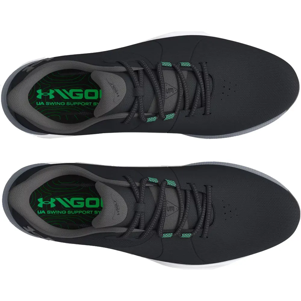 Define Your Own Way Redefine Classic Under Armour Drive Pro Spikeless Waterproof Shoes - Black/Black/Titan Gray