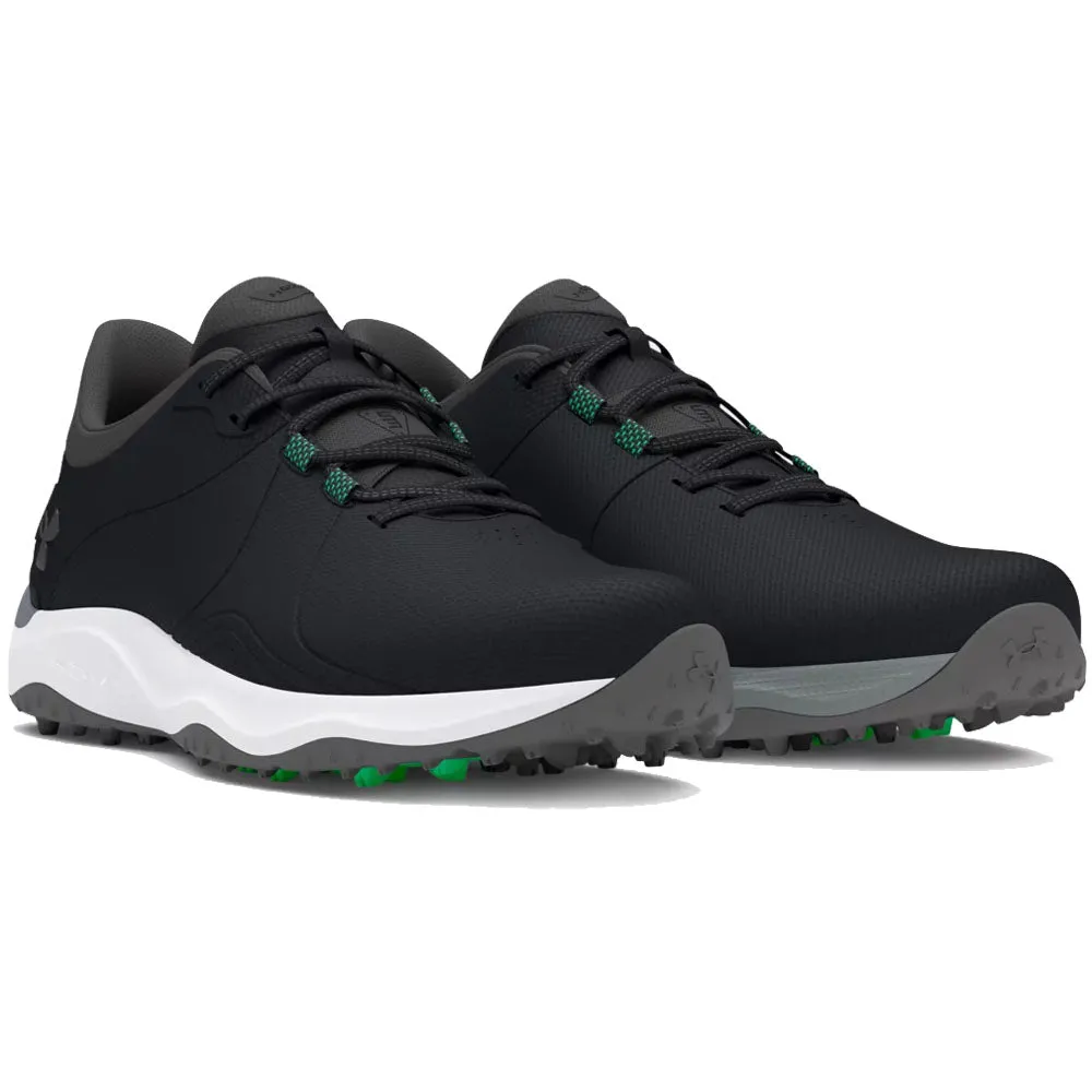 Under Armour Drive Pro Spikeless Waterproof Shoes - Black/Black/Titan Gray Independence Day Sale Fearlessly You