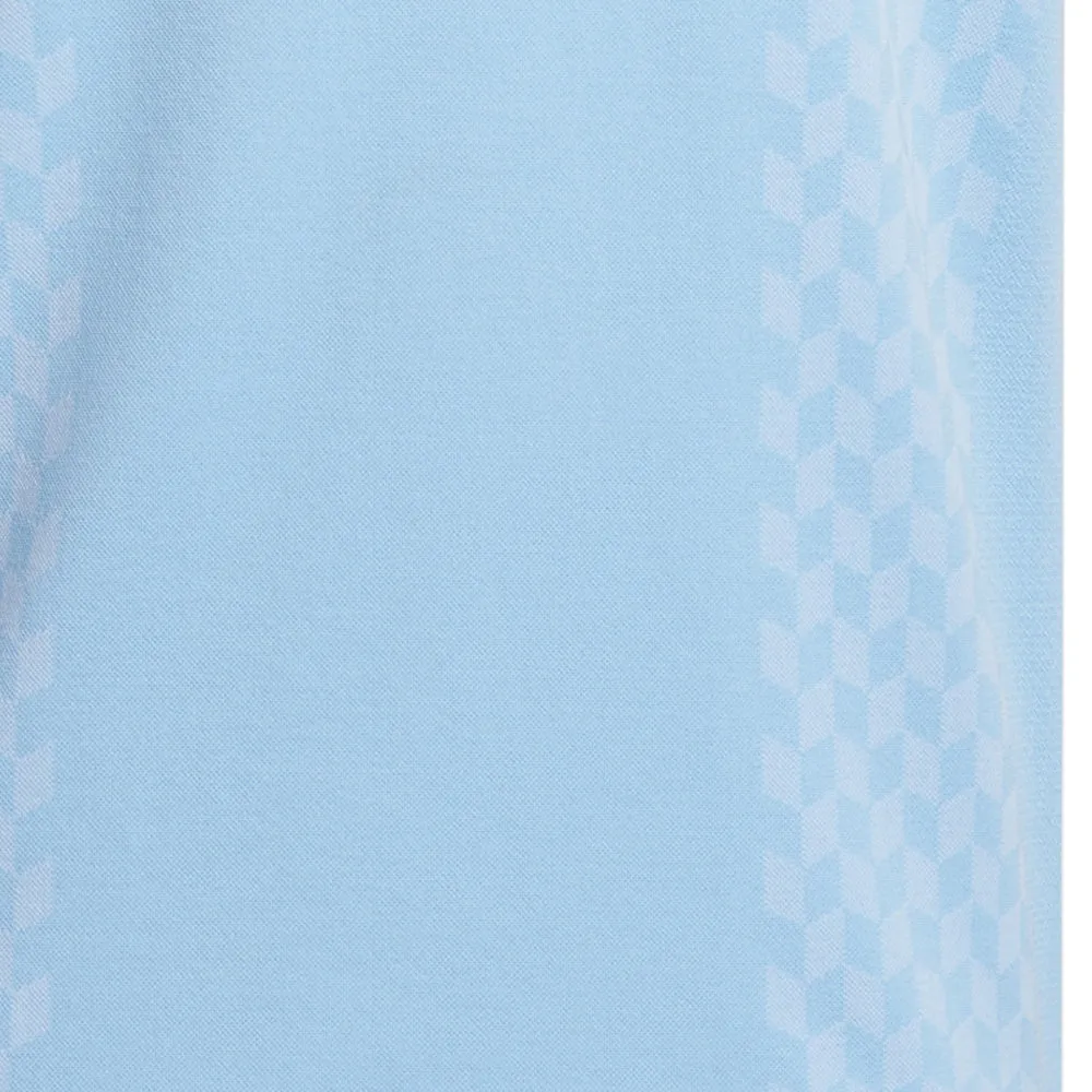 Break Boundaries New Year's Eve Sale Adidas Ultimate 365 Tour Primeknit Polo Shirt - Semi Blue Burst