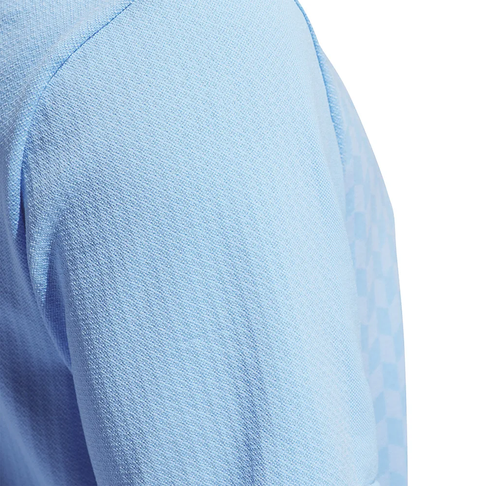 Adidas Ultimate 365 Tour Primeknit Polo Shirt - Semi Blue Burst Style Meets Power Unleash Your Power
