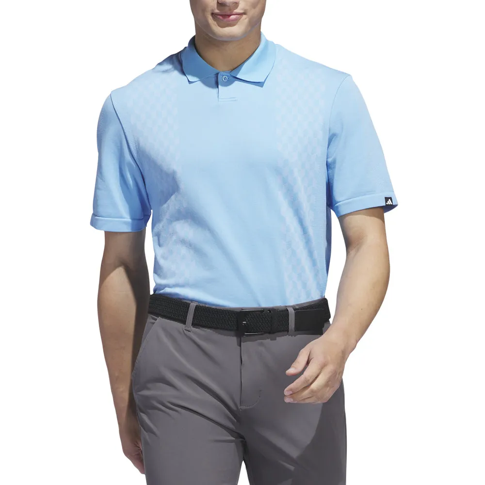 Adidas Ultimate 365 Tour Primeknit Polo Shirt - Semi Blue Burst Thanksgiving Day Sale Break Boundaries