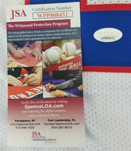 Thurman Thomas Signed Buffalo Bills 36"x 39" Framed Jersey (JSA COA) HOF 2007 RB