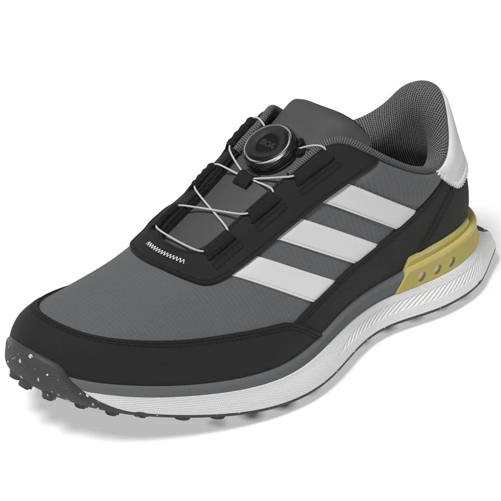 Adidas S2G Boa '24 Spikeless Waterproof Shoes - Grey Three/Ftwr White/Core Black Flash Sale Walk with Power
