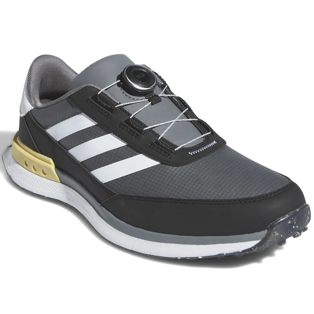 Adidas S2G Boa '24 Spikeless Waterproof Shoes - Grey Three/Ftwr White/Core Black Black Friday Sale Big Savings