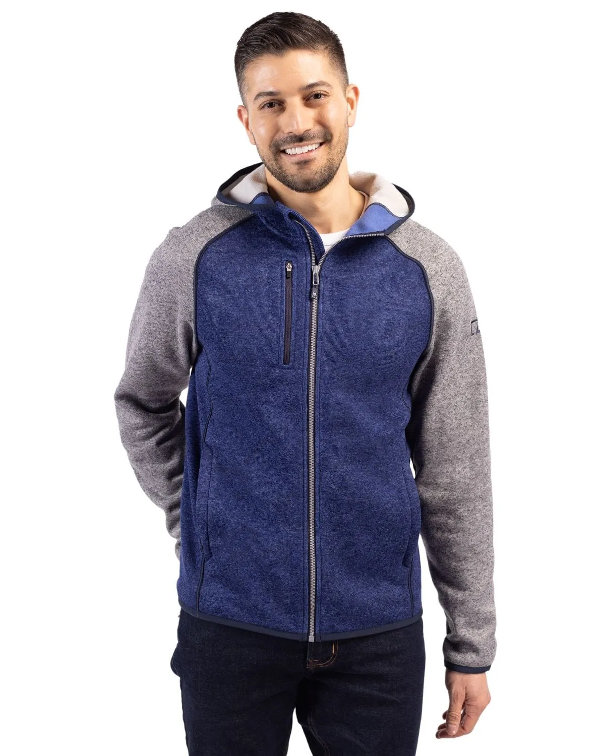 Born to Stand Out Cutter & Buck - Men'S Mainsail Hooded Jacket