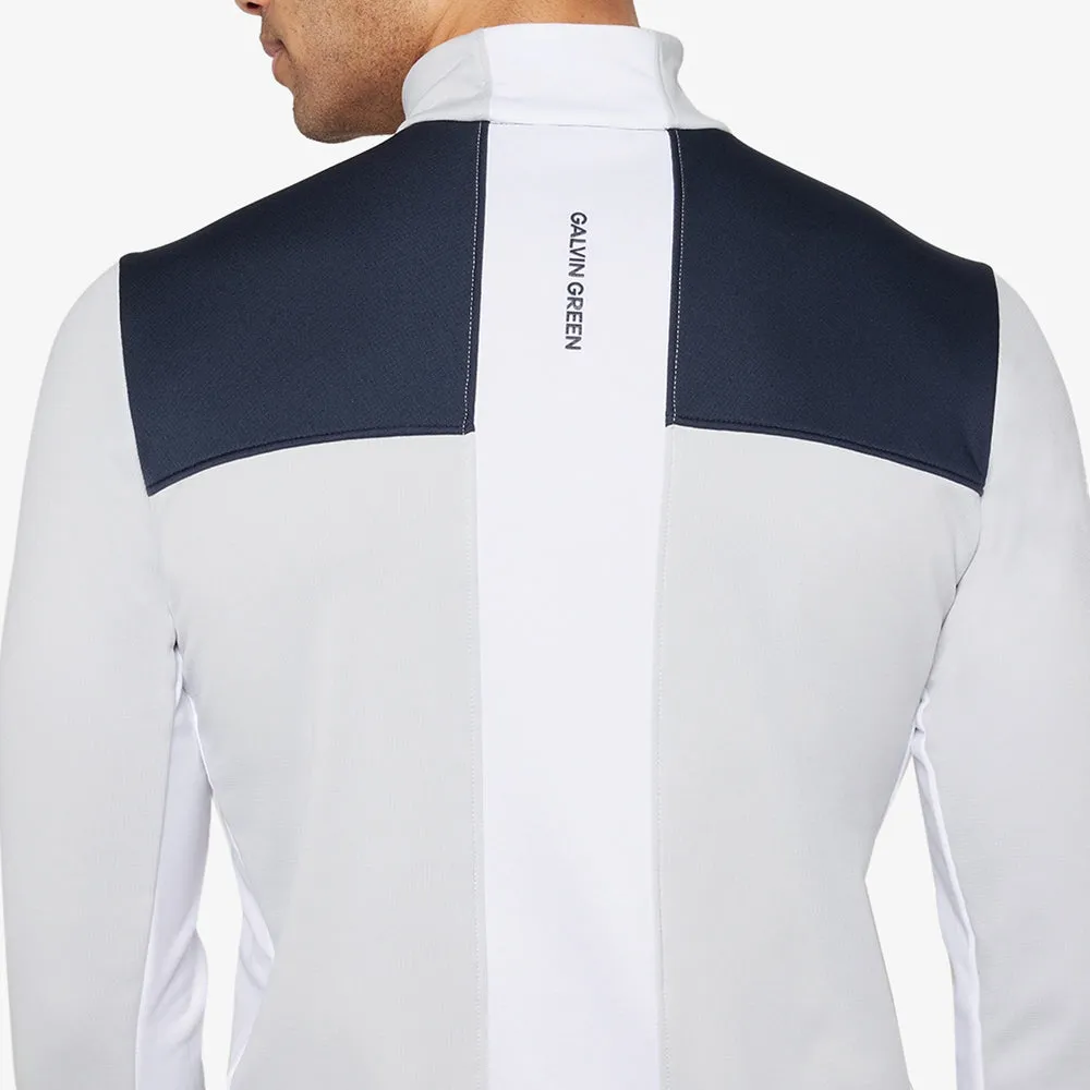 Made to Turn Heads Clearance Sale Galvin Green Dean 1/2 Zip Pullover - Cool Grey/Navy