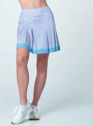 Affordable Linen Glam Pleat Skort
