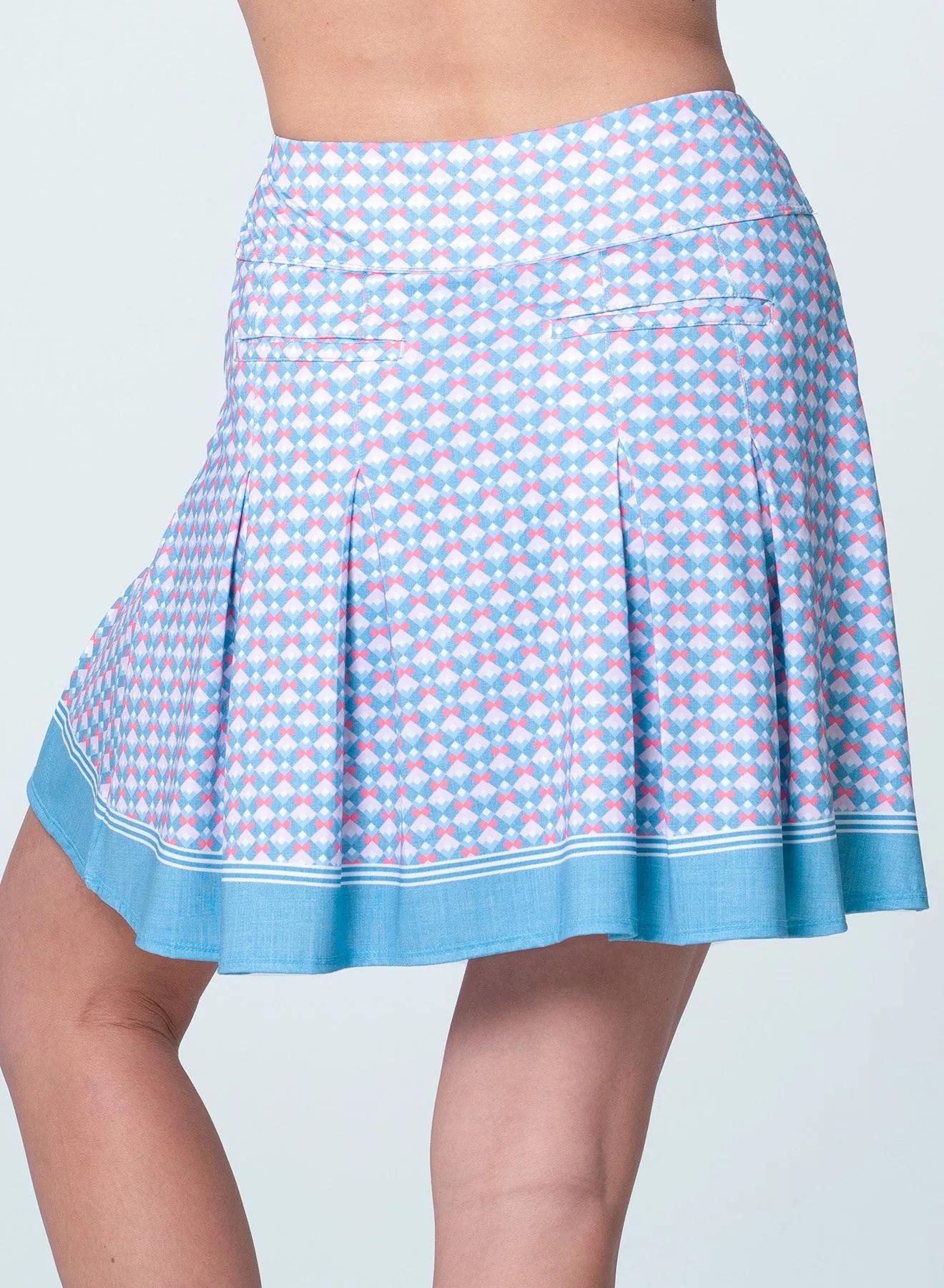 Linen Glam Pleat Skort Feel the Energy Special Offer