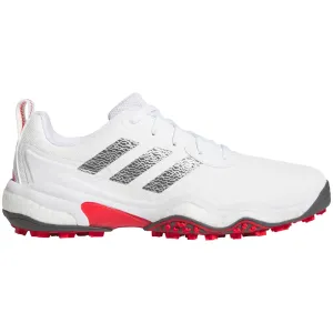 Deal Of The Century Adidas Codechaos '25 Spikeless Waterproof Shoes - White/Grey Five/Lucid Red