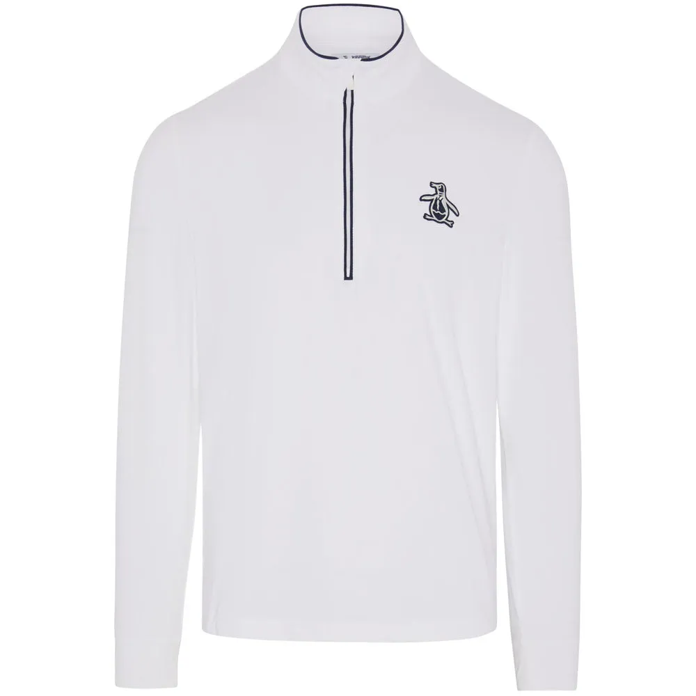 Built to Move You Empower Your Journey Original Penguin 1/4 Zip Performance Earl Pullover - Bright White
