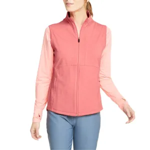 Make a Statement Puma Women'S Cloudspun Daybreak Golf Vest - Carnation Pink Heather