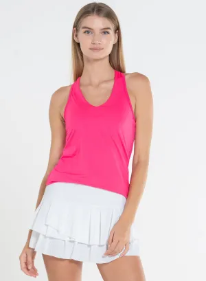 V-Neck Tank Step Out Boldly Walk Tall
