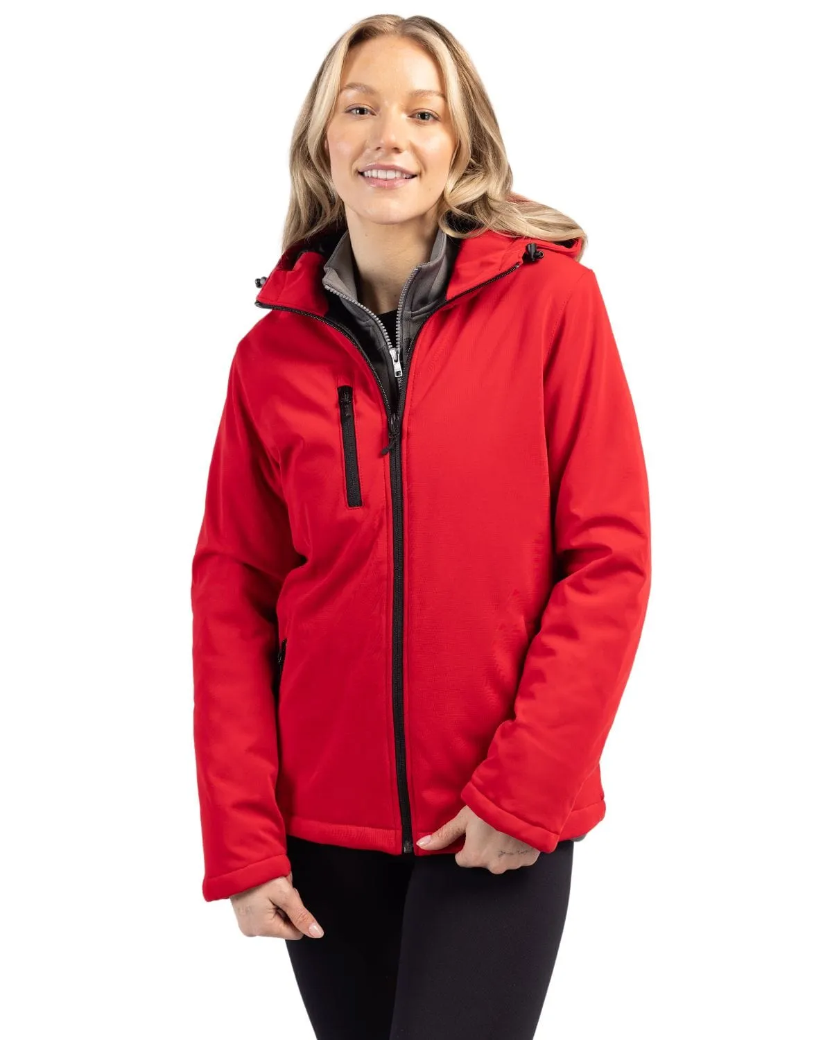 Clique By Cutter & Buck - Women'S Equinox Insulated Softshell Jacket Limited Time Offer Never Just Walk