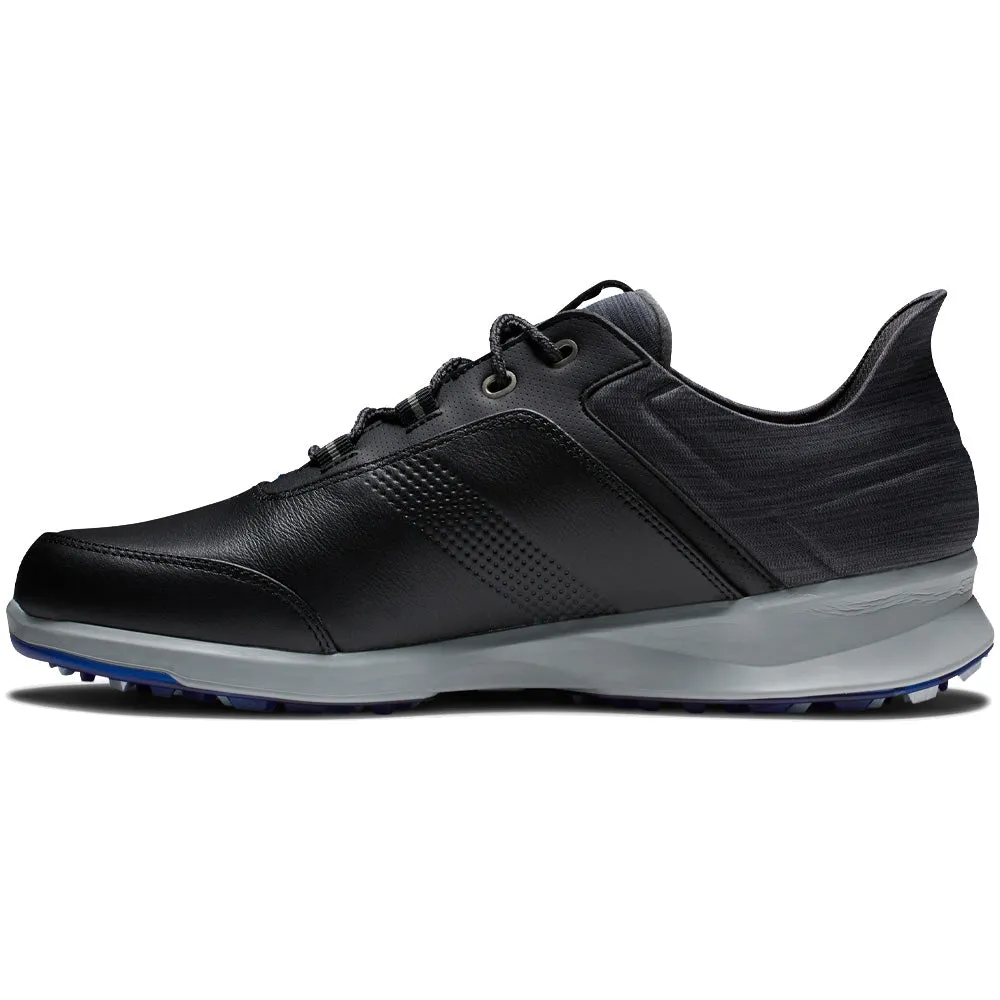 Sweetest Day Sale Big Savings Footjoy Stratos Spikeless Waterproof Shoes - Black/Charcoal/Blue
