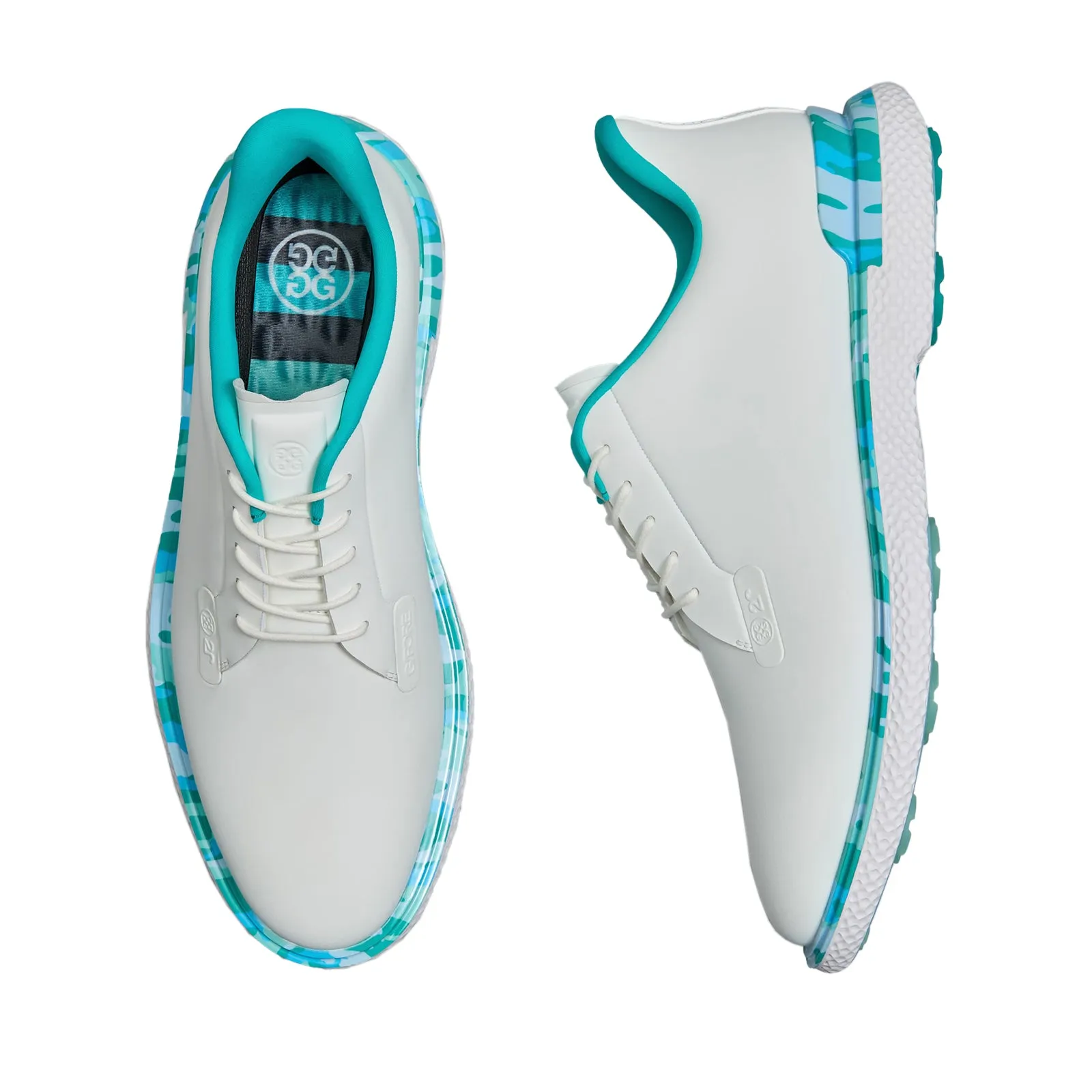 G/Fore Camo Welt Gallivan2R Golf Shoes - Snow/Surf Spring Sale