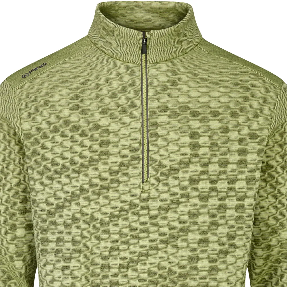 Feel the Energy Ping Bexton 1/2 Zip Pullover - Limelight Multi