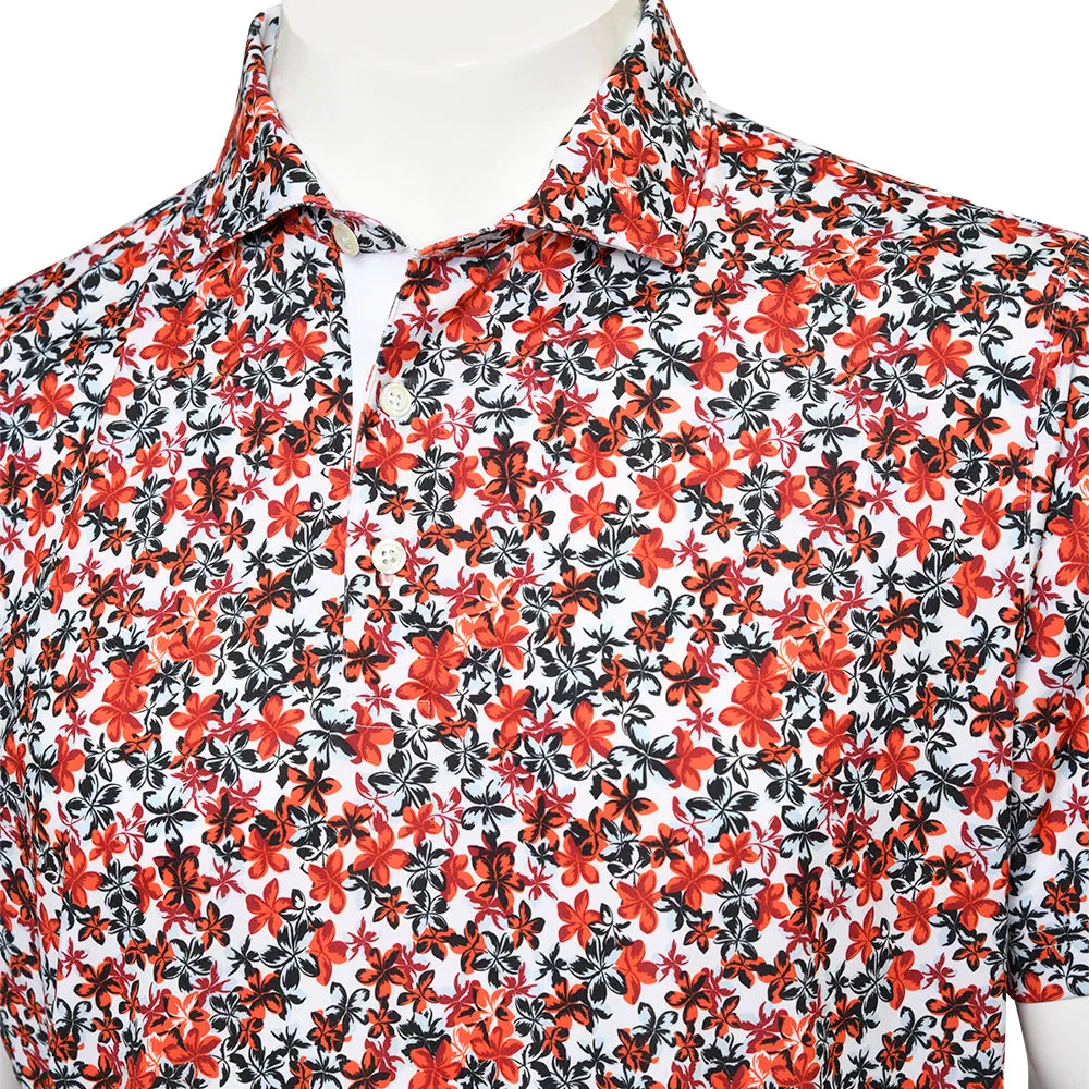 Puma Mattr Lillie Polo Shirt - Intense Red/Silver Sky Hit Your Next Level Dare to Lead