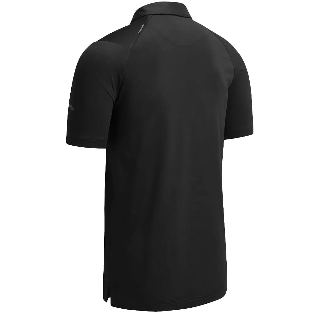 Push Beyond Limits Black Friday Offer Callaway Swing Tech Solid Print Polo Shirt - Caviar