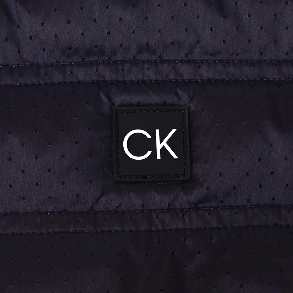 Calvin Klein Rangewood 1/2 Zip Hybrid Pullover - Blue Valentine's Day Sale
