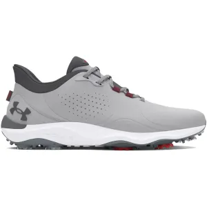 Own the Vibe Stride with Confidence Under Armour Drive Pro Spiked Waterproof Shoes - Mod Gray/Castlerock/Castlerock