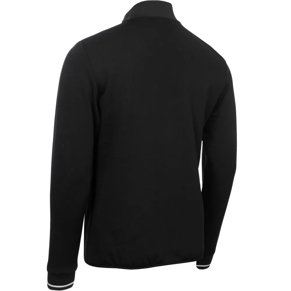 Calvin Klein Baylor Creek Hybrid Half Zip Pullover - Black Rise Every Time Back To School Sale