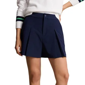 Rlx Ralph Lauren Women'S Performance Pleated Golf Shorts - Refined Navy Make a Statement