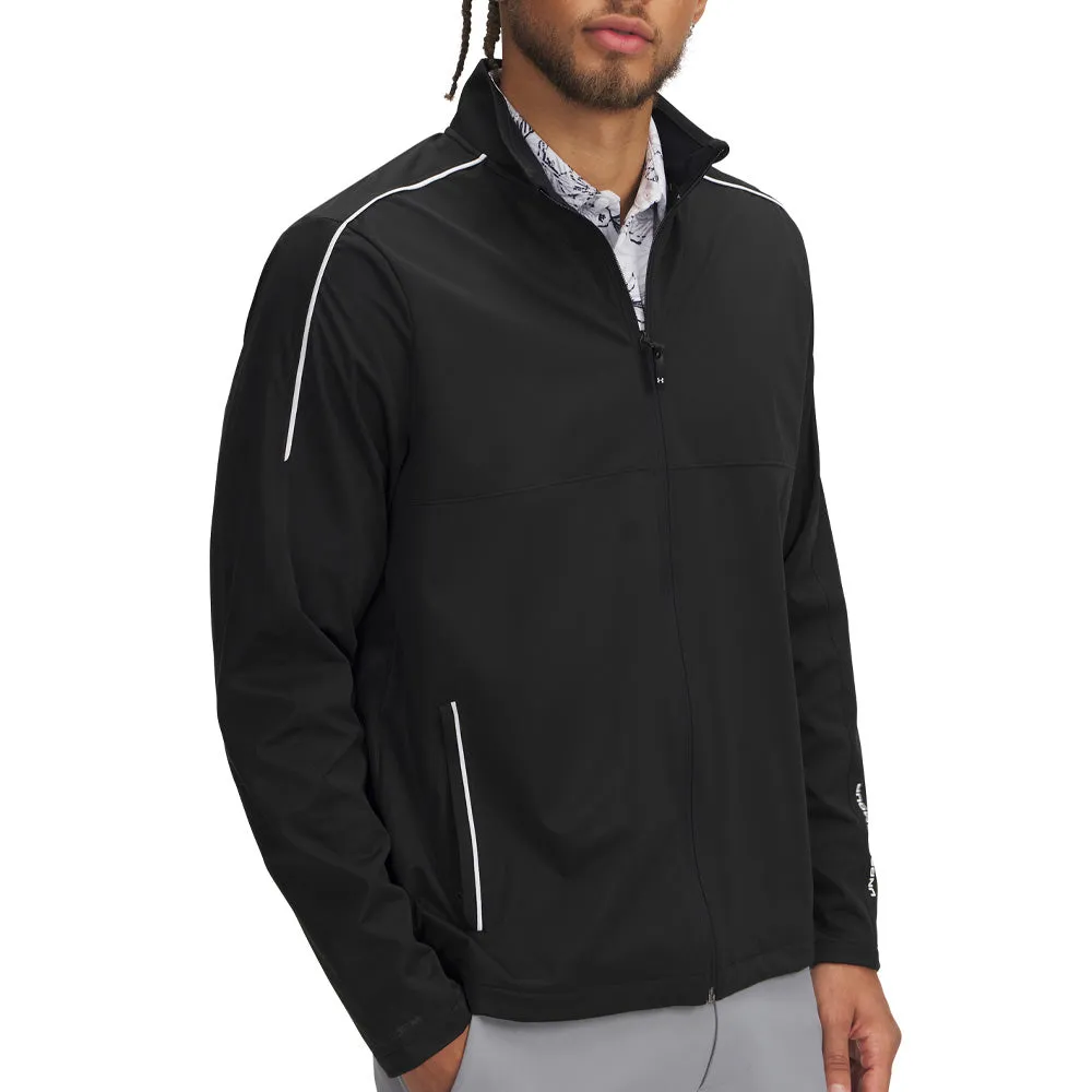 Under Armour Drive Wind Full Zip Pullover - Black/White All Saints' Day Sale