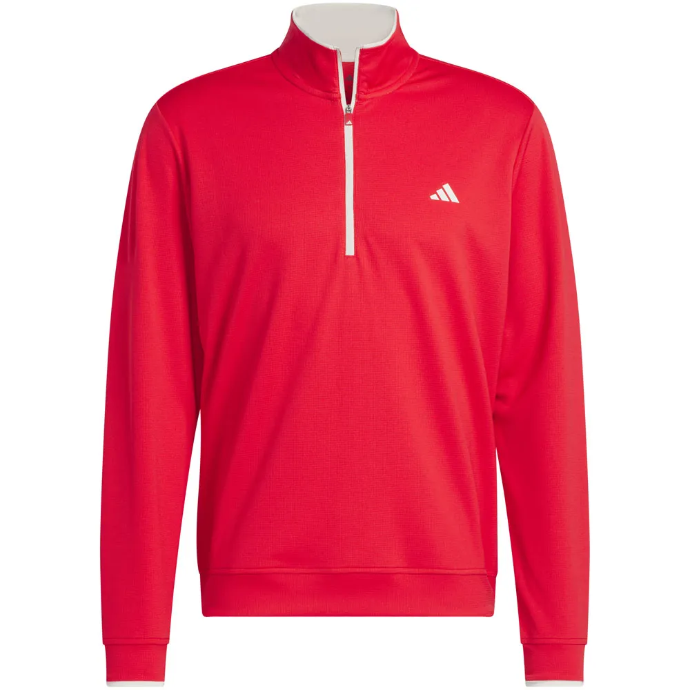 Black Friday Exclusive Economical Adidas Upf Lightweight 1/4 Zip Pullover - Pure Ruby