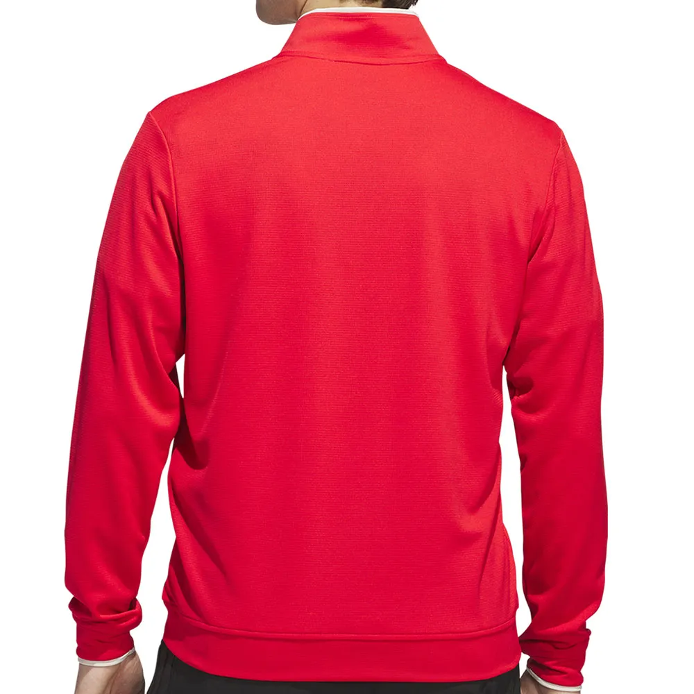 Mother's Day Sale Adidas Upf Lightweight 1/4 Zip Pullover - Pure Ruby