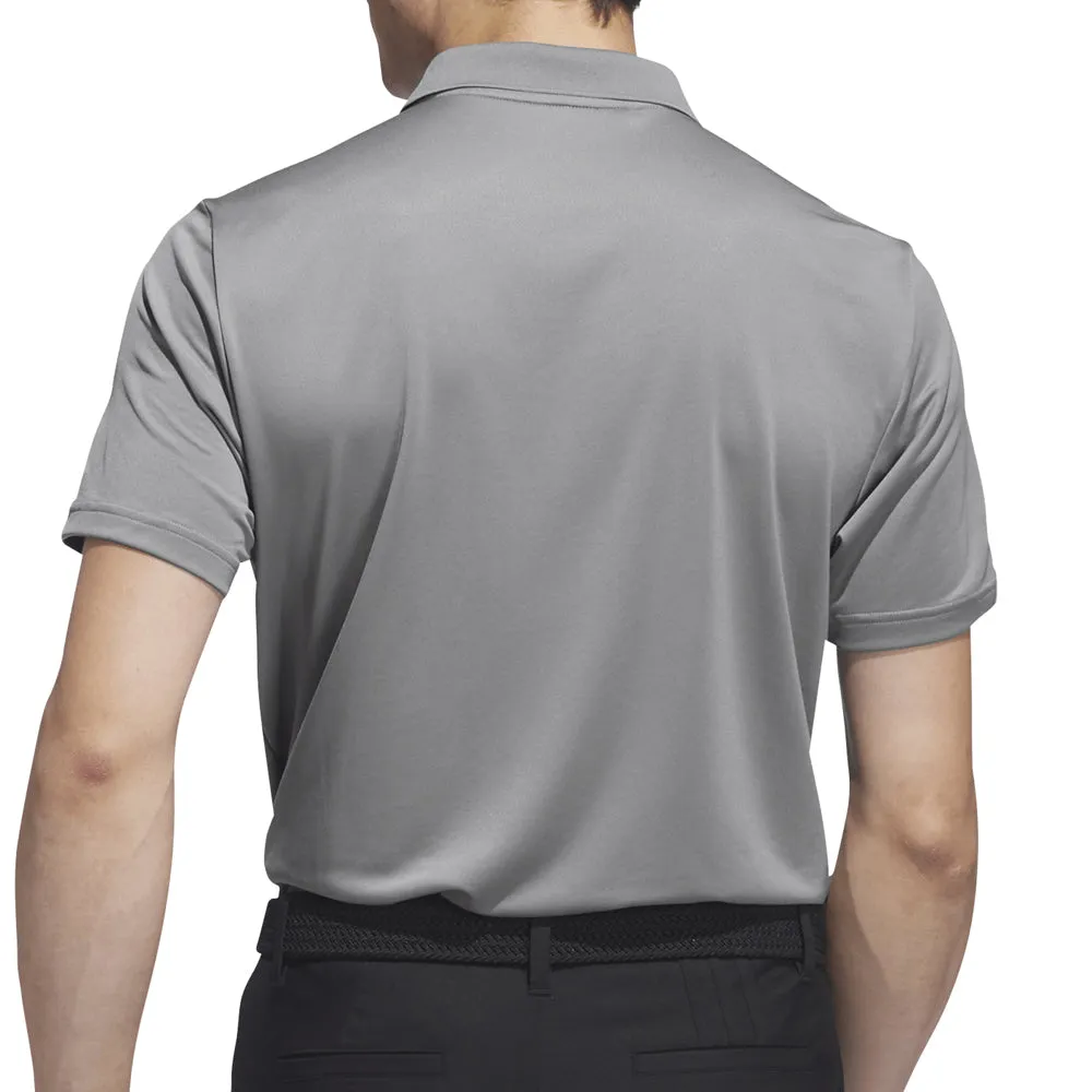 Unleash Your Power Confidence Starts Here Adidas Core Performance Primegreen Polo Shirt - Grey Heather