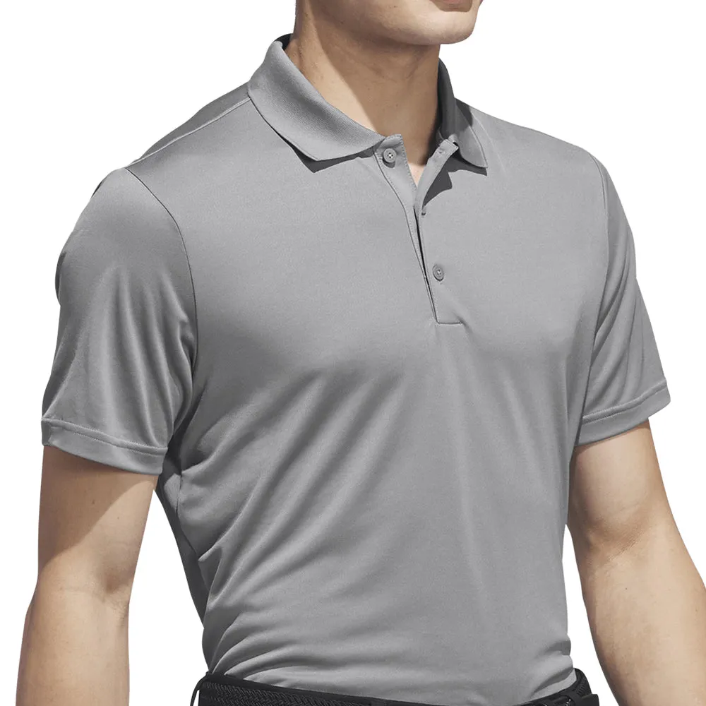 New Year's Eve Sale Labor Day Sale Adidas Core Performance Primegreen Polo Shirt - Grey Heather