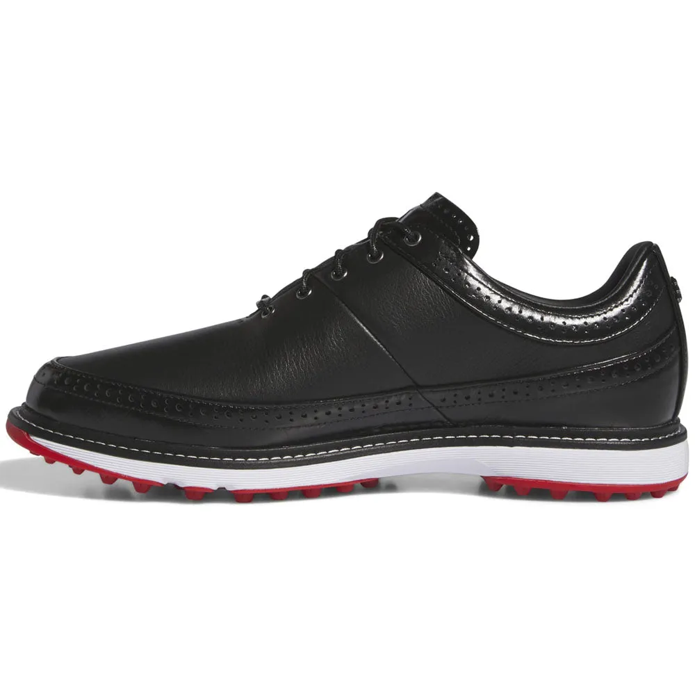 Adidas Modern Classic 80 Spikeless Shoes - Core Black/Iron Met/Better Scarlet Stride with Confidence Born to Stand Out