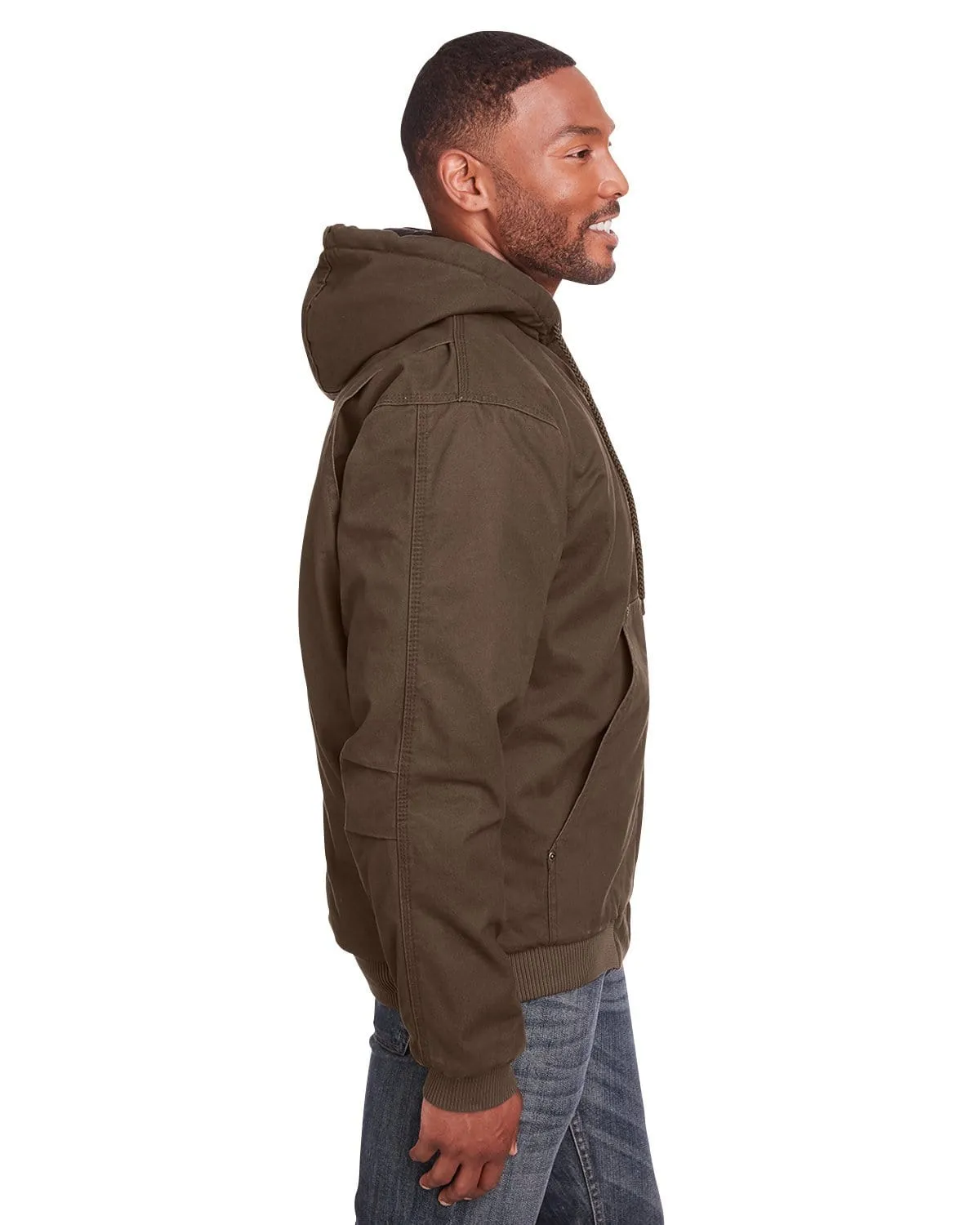 Own Every Step Berne - Men'S Heartland Washed Duck Hooded Jacket