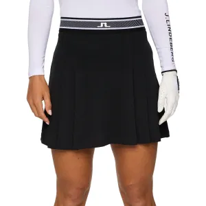 Black Friday Offer Own the Vibe J.Lindeberg Women'S Harlow Golf Skirt - Black