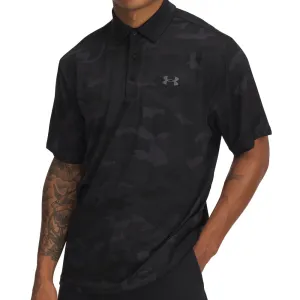 Winter Sale Gear Up and Go Under Armour Playoff 3.0 Printed Polo Shirt - Black/Castlerock