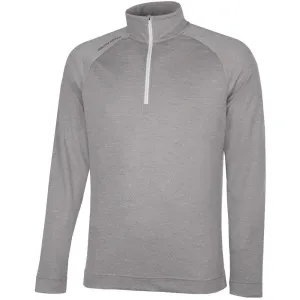 Made to Turn Heads Galvin Green Dion 1/4 Zip Pullover - Grey Melange