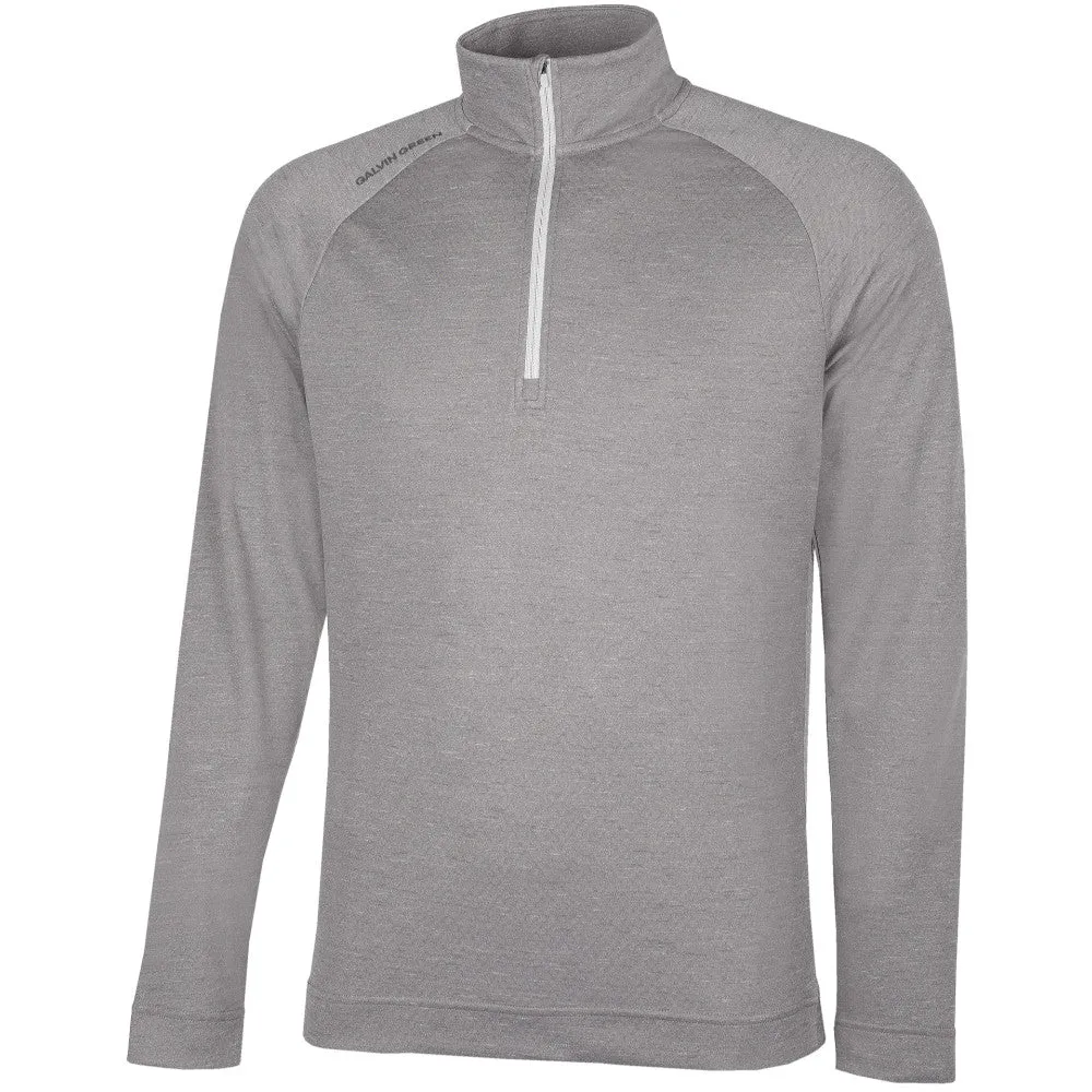 Made to Turn Heads Galvin Green Dion 1/4 Zip Pullover - Grey Melange