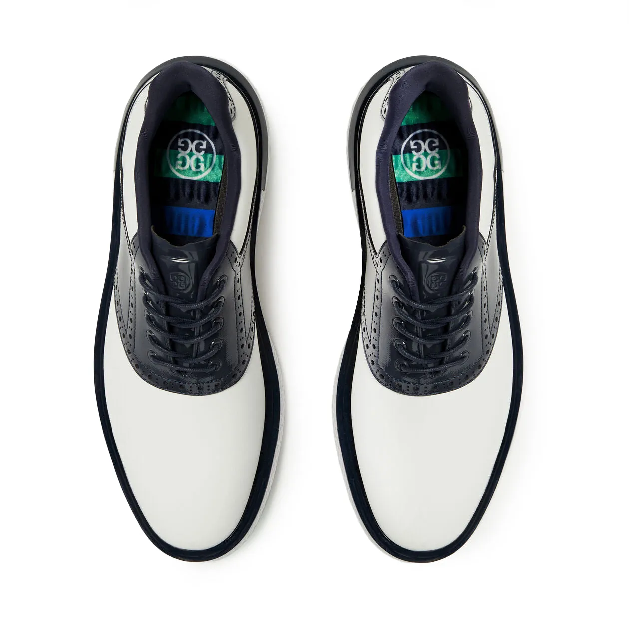 G/Fore Saddle Gallivan2R Golf Shoes - Snow/Twilight Empower Your Journey President's Day Sale