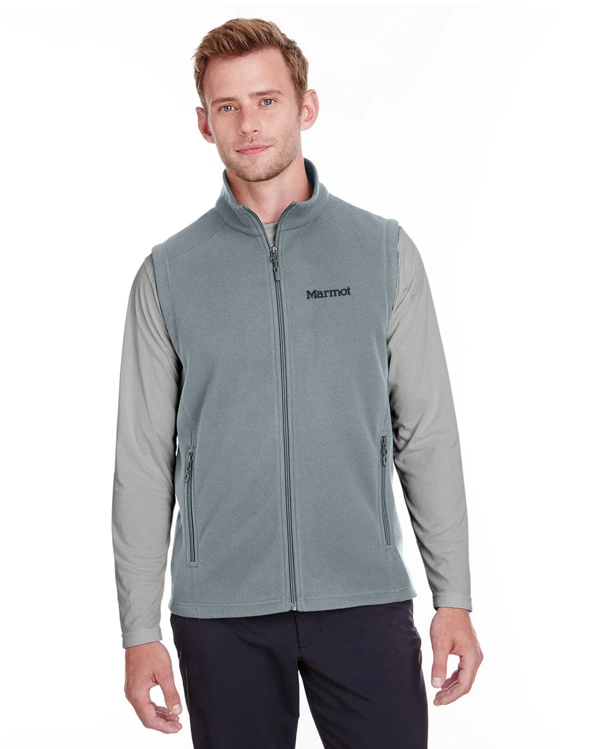 Marmot - Men'S M2 Rocklin Fleece Vest Halloween Sale Stride with Confidence