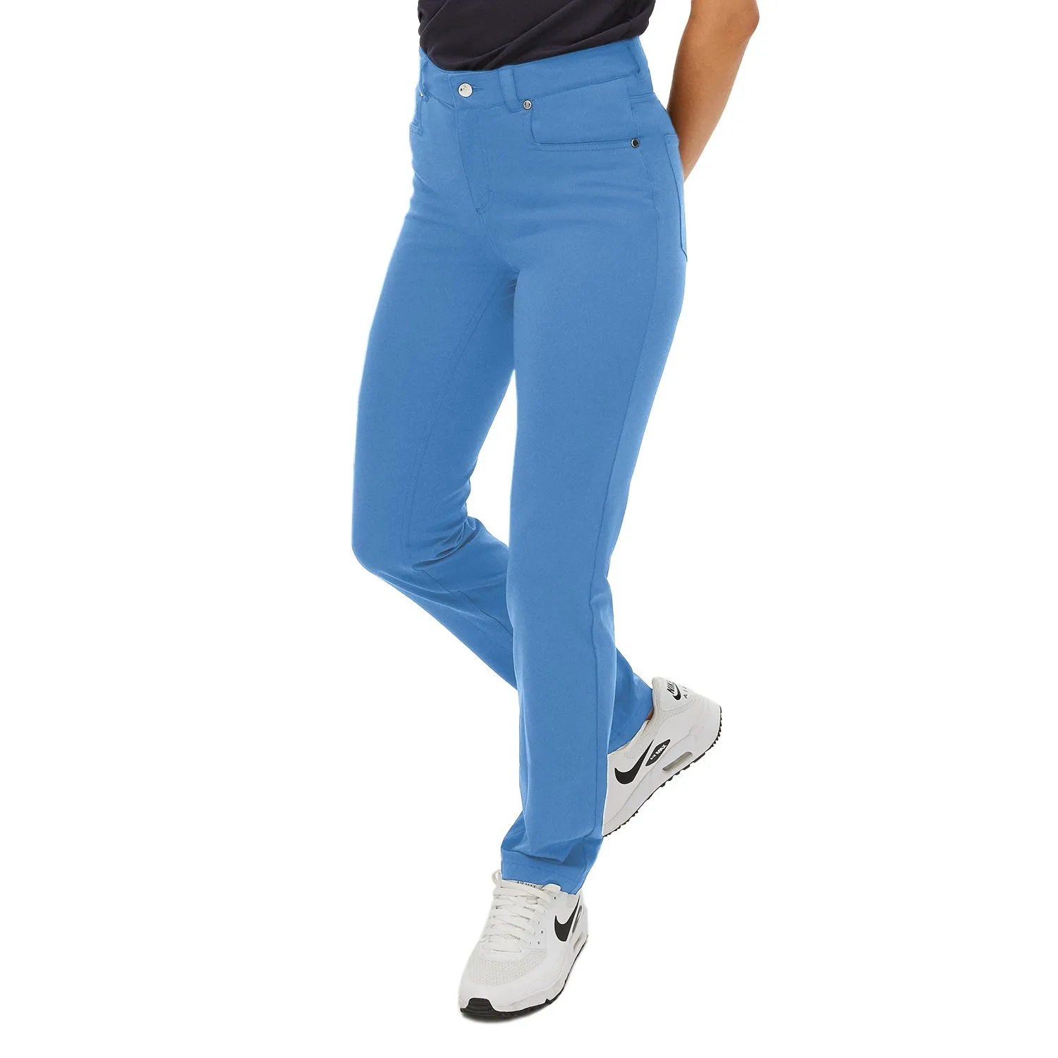 Rohnisch Women'S Chie Comfort Golf Pants - Pacific Coast Feel the Energy Keep Going Strong