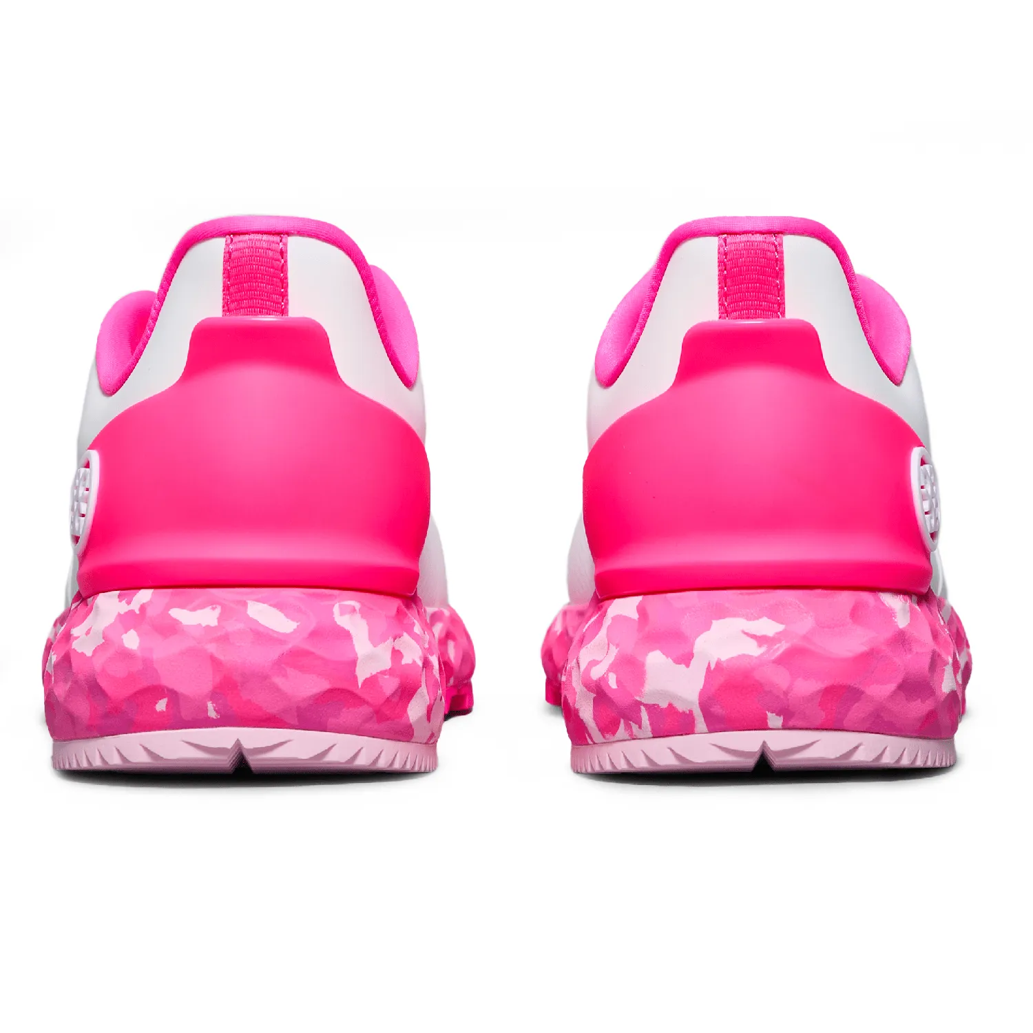 Made to Move G/Fore Women'S Camo Sole Mg4  Golf Shoes - Snow/Knockout Pink