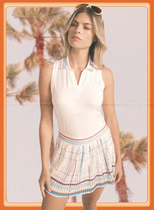 Chic Show Sleeveless Polo Sweetest Day Sale