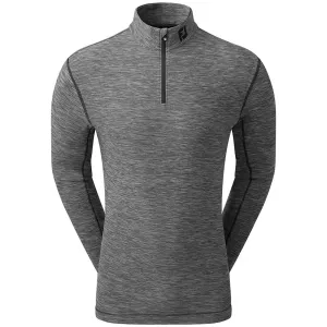 Footjoy Space Dye Chill-Out 1/4 Zip Pullover - Black Never Just Walk All Saints' Day Sale