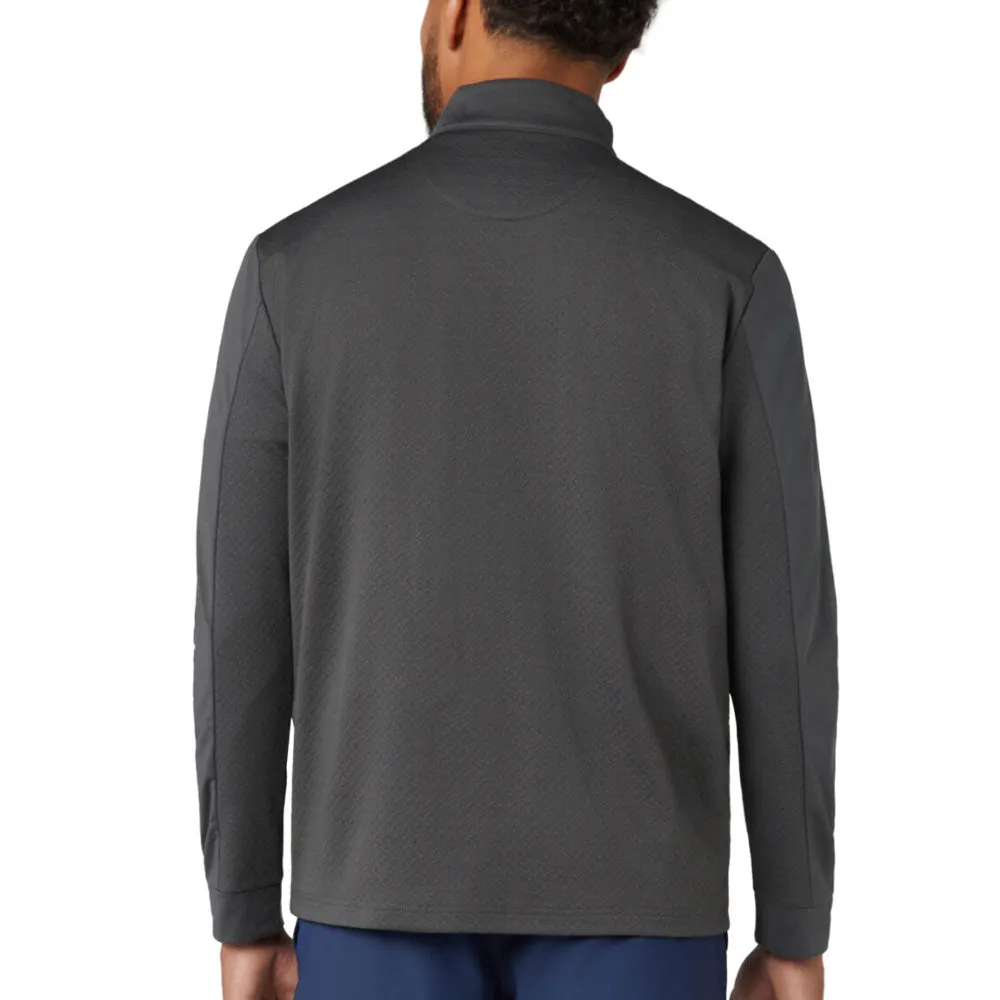 Great Value Original Penguin Lightweight Mixed Media 1/4 Zip - Asphalt